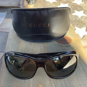 Gucci Turtle Shell Sunglasses